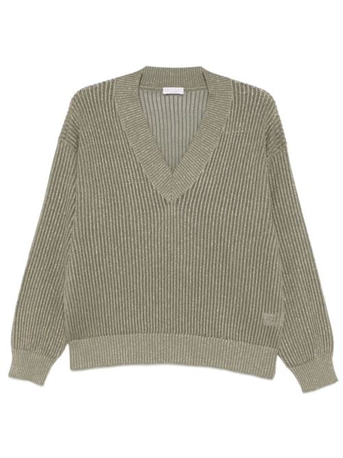 Ribbed sweater BRUNELLO CUCINELLI | MST258302CY948
